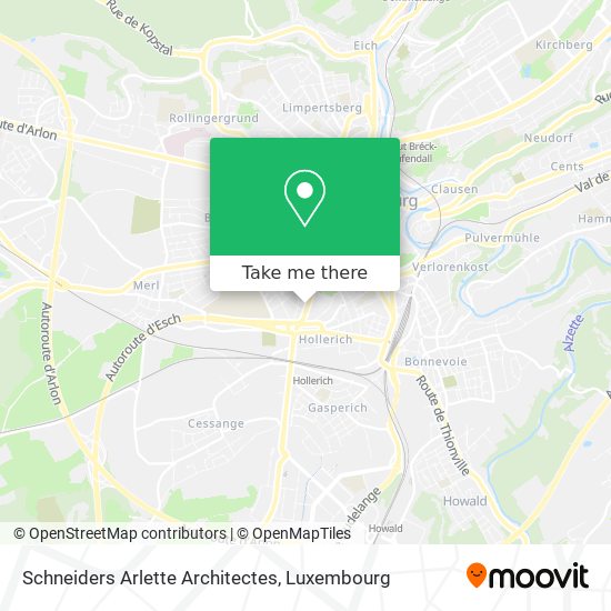 Schneiders Arlette Architectes map