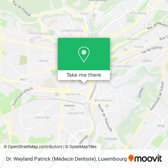 Dr. Weyland Patrick (Médecin Dentiste) map