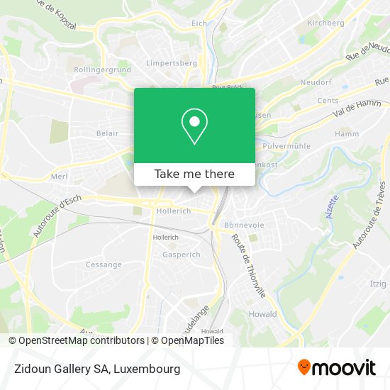 Zidoun Gallery SA map