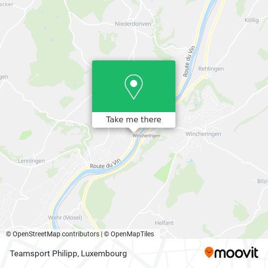 Teamsport Philipp map