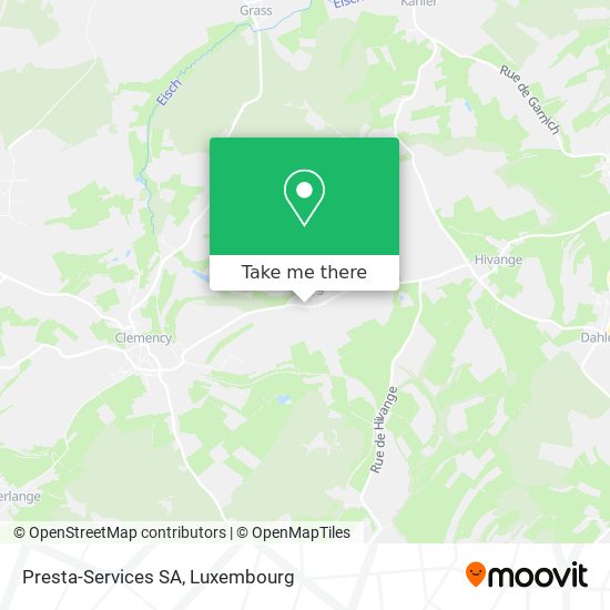 Presta-Services SA map