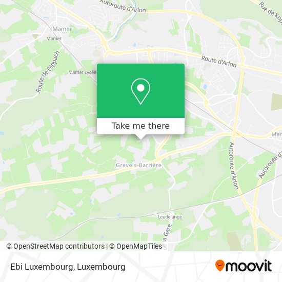 Ebi Luxembourg map