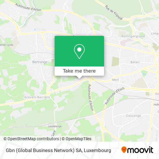 Gbn (Global Business Network) SA Karte