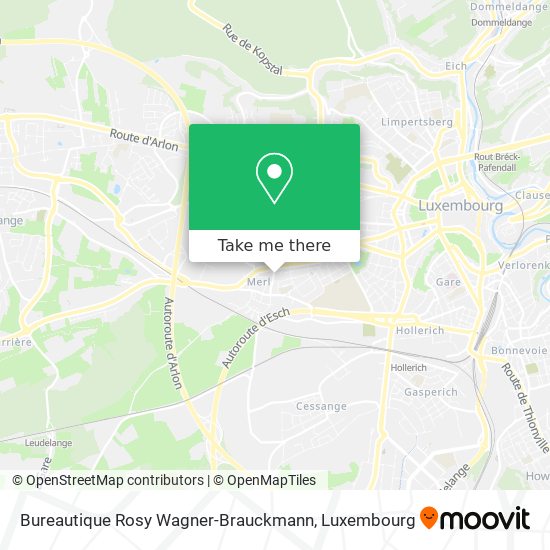 Bureautique Rosy Wagner-Brauckmann map