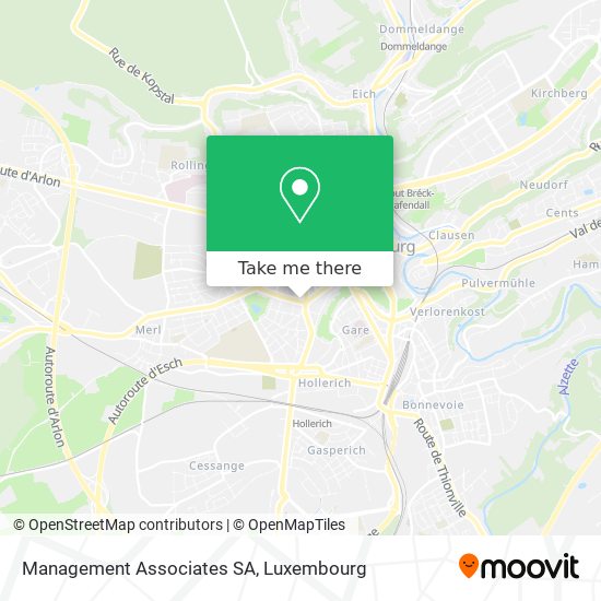 Management Associates SA map