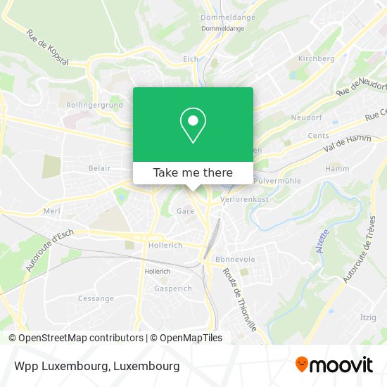 Wpp Luxembourg map