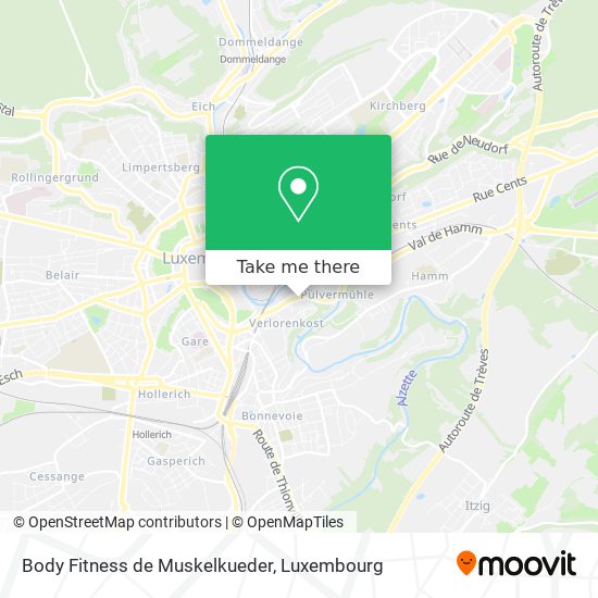 Body Fitness de Muskelkueder map