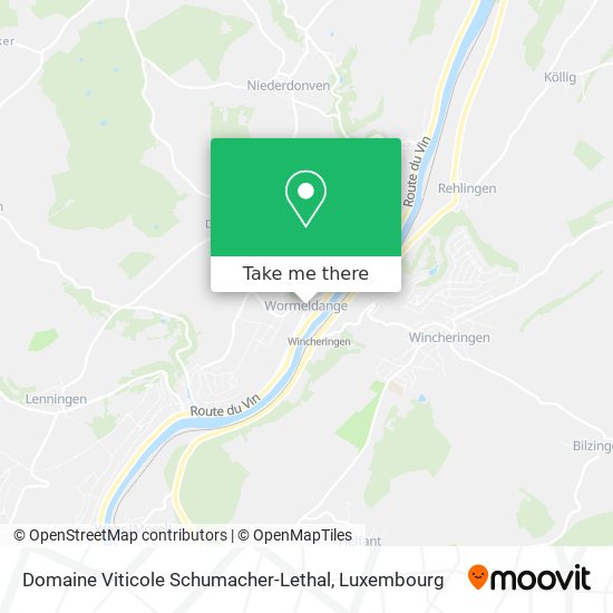 Domaine Viticole Schumacher-Lethal Karte