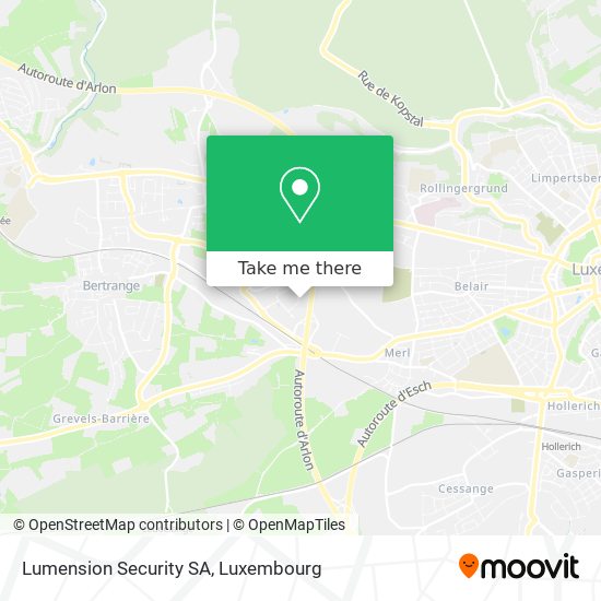 Lumension Security SA map