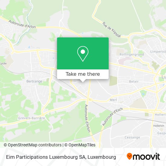 Eim Participations Luxembourg SA map