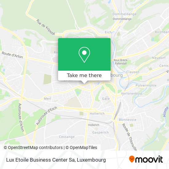 Lux Etoile Business Center Sa map
