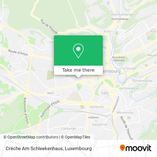 Crèche Am Schleekenhaus map