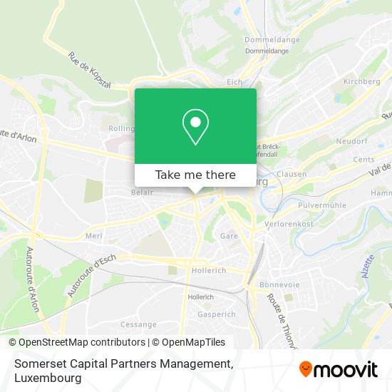 Somerset Capital Partners Management map