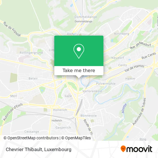 Chevrier Thibault map