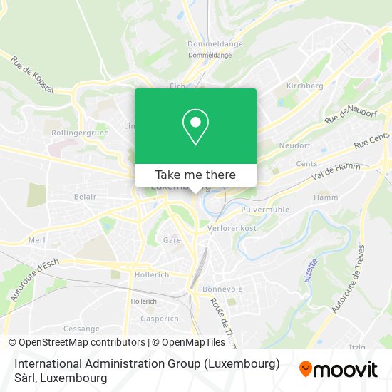 International Administration Group (Luxembourg) Sàrl map