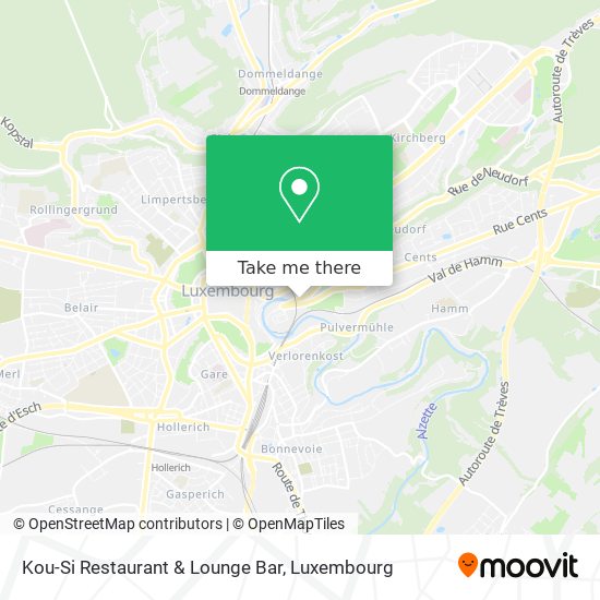 Kou-Si Restaurant & Lounge Bar Karte