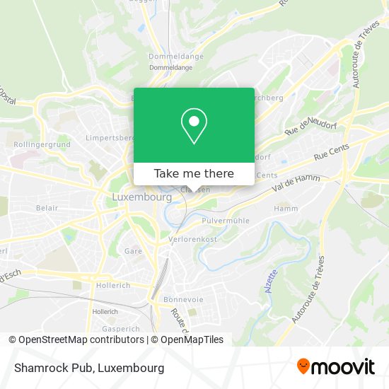 Shamrock Pub map