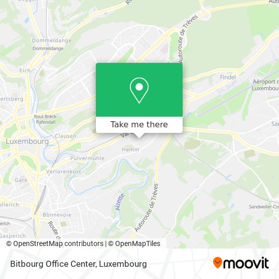 Bitbourg Office Center Karte