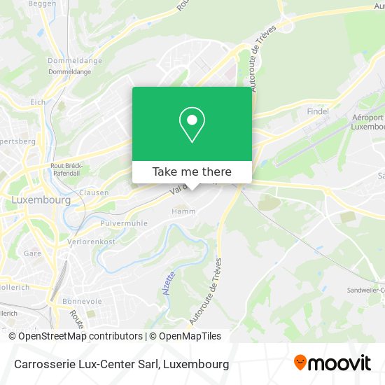 Carrosserie Lux-Center Sarl Karte