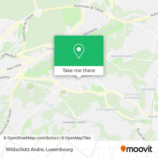 Wildschutz Andre map