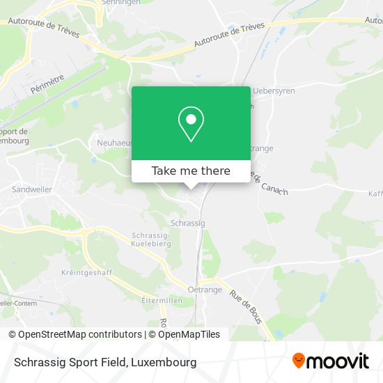 Schrassig Sport Field map