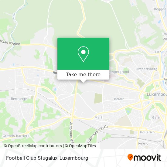 Football Club Stugalux map