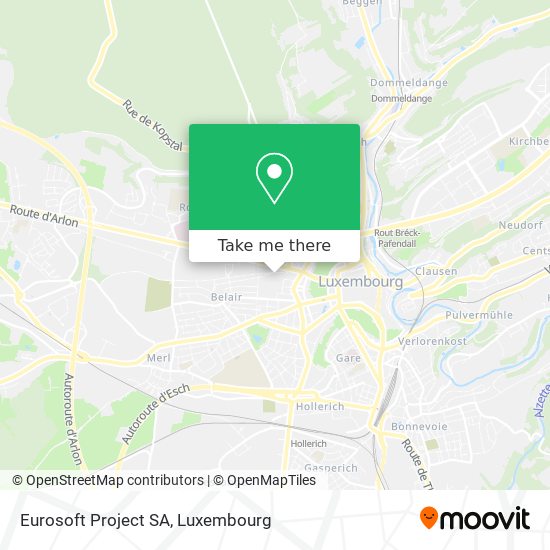 Eurosoft Project SA Karte