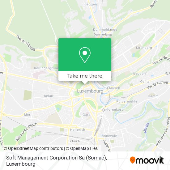 Soft Management Corporation Sa (Somac) Karte