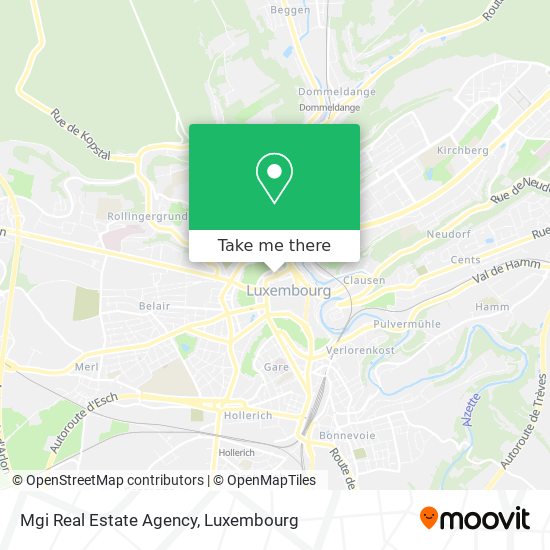 Mgi Real Estate Agency map