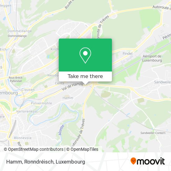 Hamm, Ronndréisch map