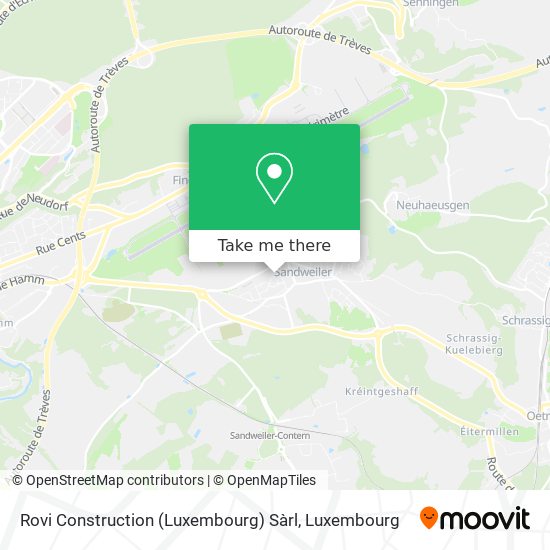 Rovi Construction (Luxembourg) Sàrl map