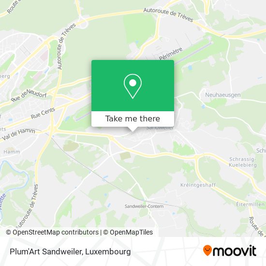 Plum'Art Sandweiler map