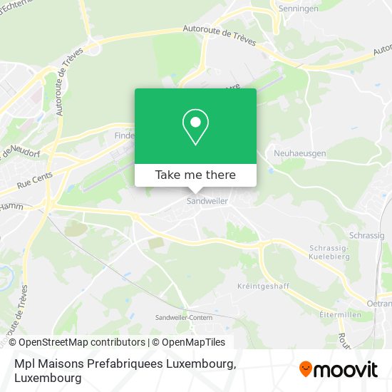 Mpl Maisons Prefabriquees Luxembourg map