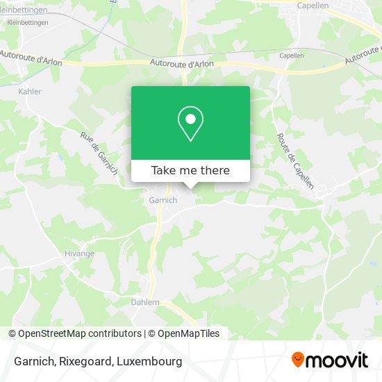 Garnich, Rixegoard map