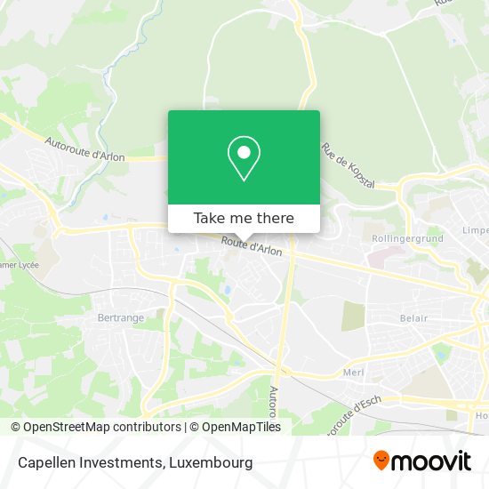 Capellen Investments map