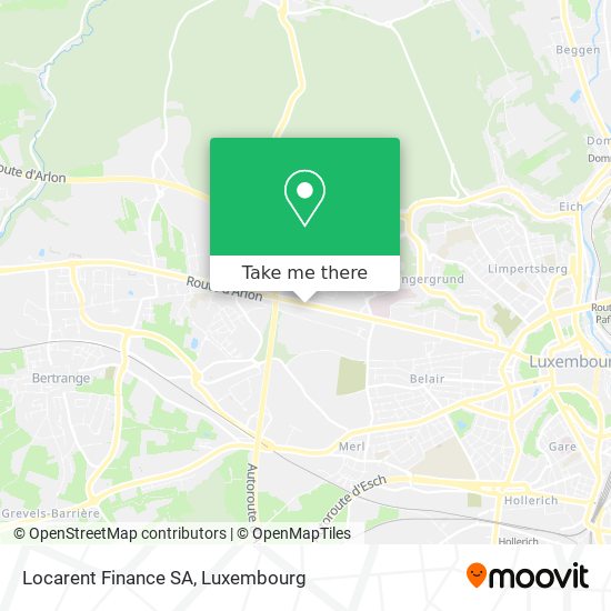Locarent Finance SA map