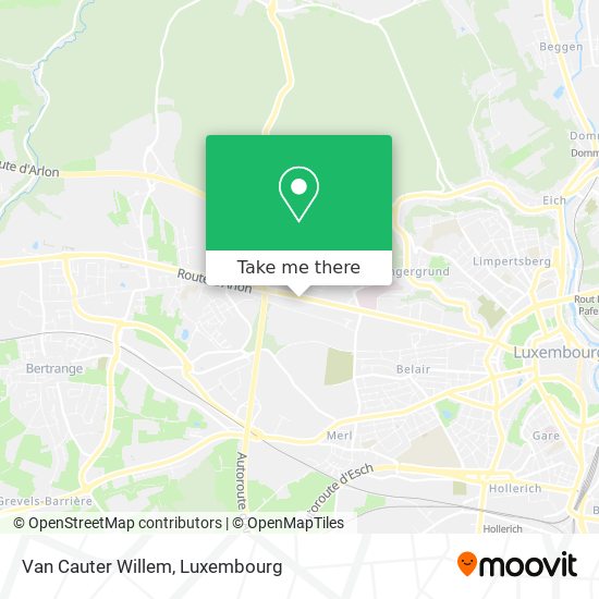 Van Cauter Willem map