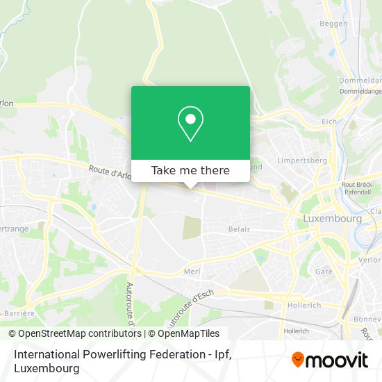International Powerlifting Federation - Ipf map