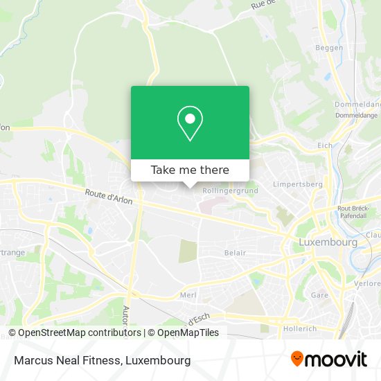 Marcus Neal Fitness map