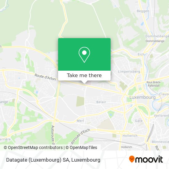 Datagate (Luxembourg) SA map