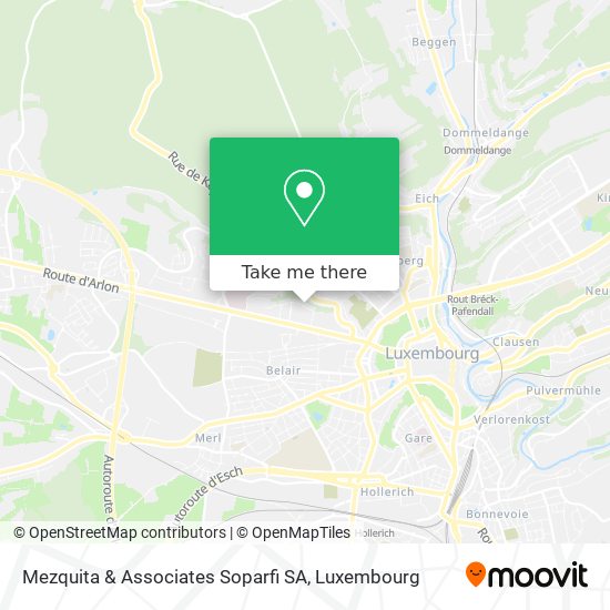 Mezquita & Associates Soparfi SA map