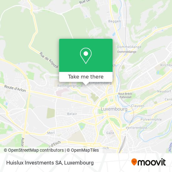Huislux Investments SA map