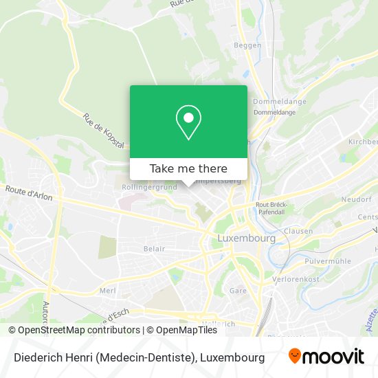 Diederich Henri (Medecin-Dentiste) map