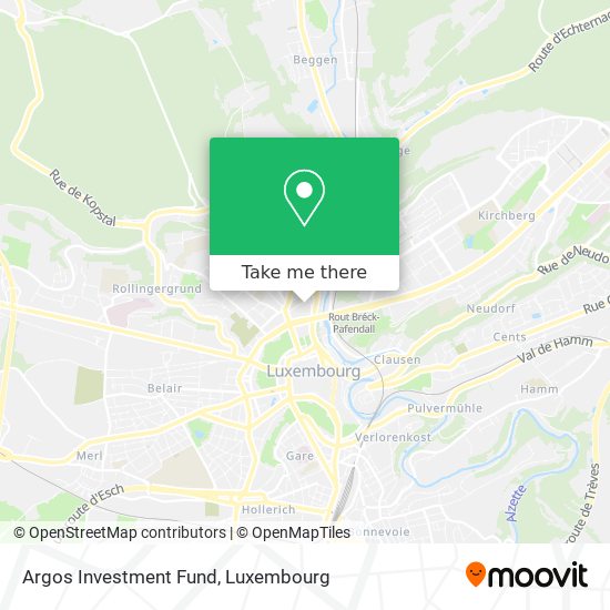 Argos Investment Fund Karte