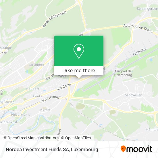 Nordea Investment Funds SA map