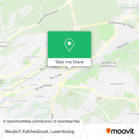 Neudorf, Kalchesbruck Karte