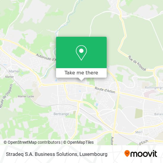 Stradeq S.A. Business Solutions map