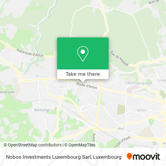Nobos Investments Luxembourg Sarl map