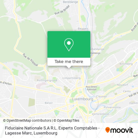 Fiduciaire Nationale S.A R.L. Experts Comptables - Lagesse Marc map