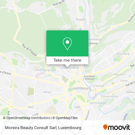 Moreira Beauty Consult Sarl map
